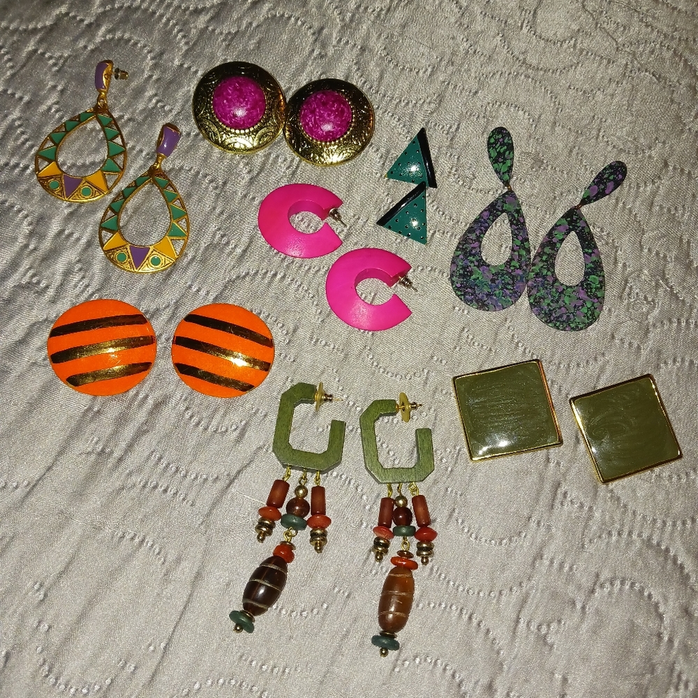 VINTAGE | 70s and 80's Earring Bundle